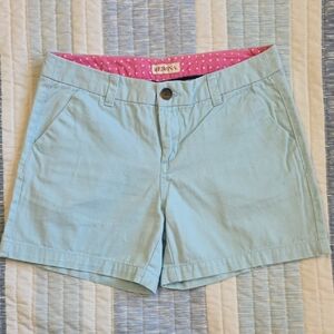 Merona Blue Bermuda Shorts Casual Summer Style